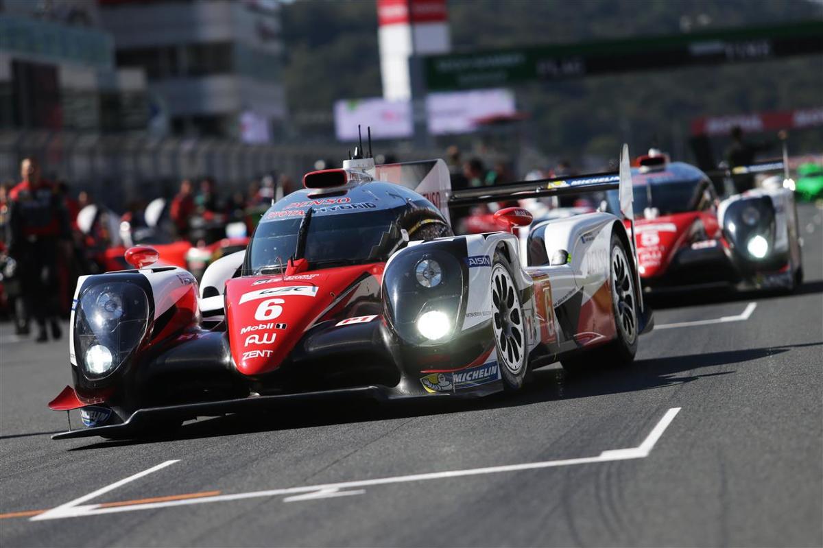 Zespół Toyota Gazoo Racing zajął pierwsze miejsce w 6-godzinnym wyścigu na torze Fuji. Jest to pierwsze zwycięstwo Toyoty w tym sezonie FIA World Endurance Championship.
Fot. Toyota Zespół Toyota Gazoo Racing zajął pierwsze miejsce w 6-godzinnym wyścigu na torze Fuji. Jest to pierwsze zwycięstwo Toyoty w tym sezonie FIA World Endurance Championship.
Fot. Toyota