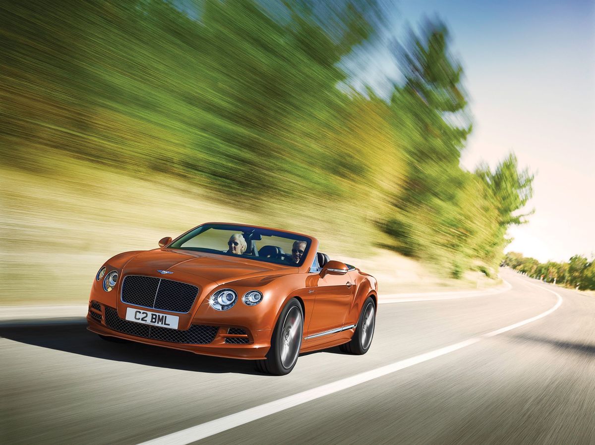 Bentley Continental GT Speed 2014, Fot: Bentley Bentley Continental GT Speed 2014, Fot: Bentley