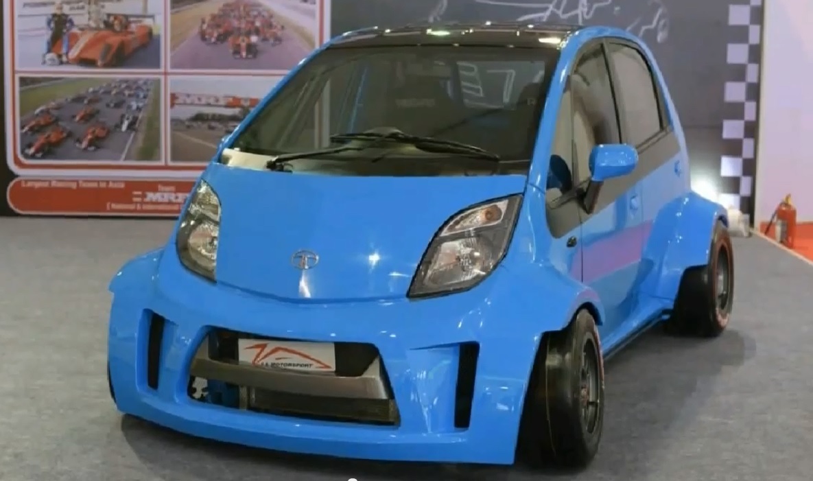 Tata Super Nano / Fot. http://indianautosblog.com/2014/12/super-tata-nano-ja-motorsport-161583 Tata Super Nano / Fot. http://indianautosblog.com/2014/12/super-tata-nano-ja-motorsport-161583
