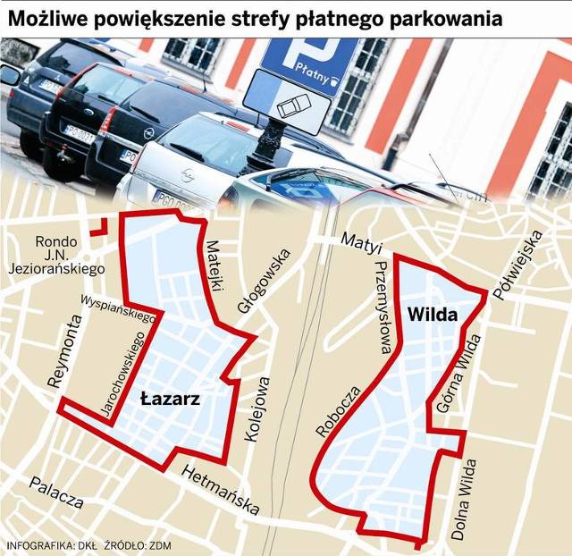 Poznań Strefa Płatnego Parkowania Na Wildzie I Łazarzu