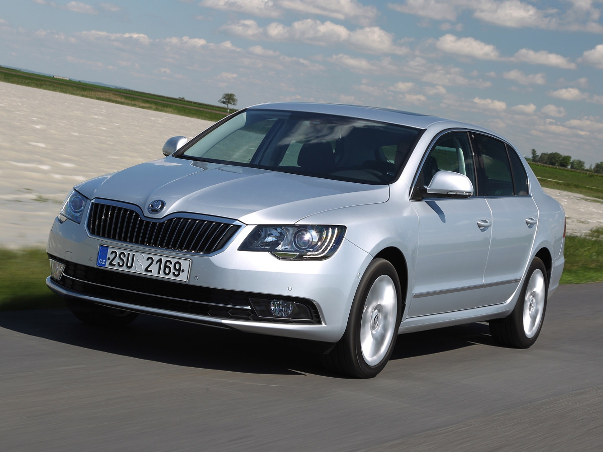 Skoda superb 4 поколения