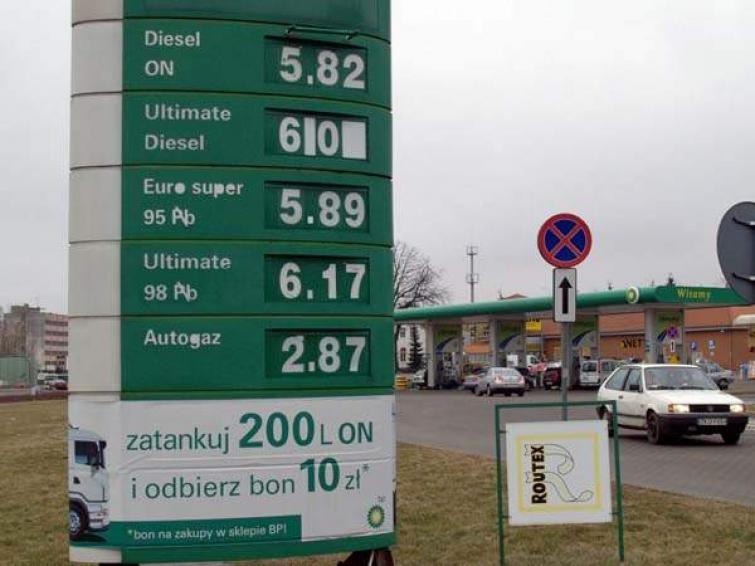 Uwaga kierowcy! Benzyna mocno w górę Uwaga kierowcy! Benzyna mocno w górę