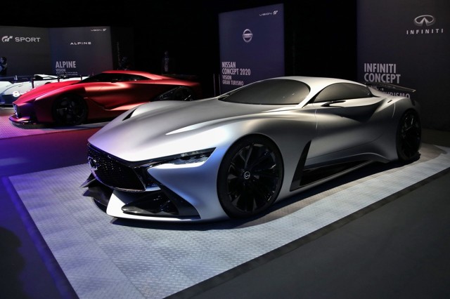 Infiniti Concept Vision
Wystawione wraz z siedmioma innymi pełnowymiarowymi konceptami – czyli podczas największego dotychczas pokazu aut GT concept vision – Infiniti prezentuje to, jak w przyszłości mógłby wyglądać model marki o najwyższych osiągach.
Fot. Infiniti Infiniti Concept Vision
Wystawione wraz z siedmioma innymi pełnowymiarowymi konceptami – czyli podczas największego dotychczas pokazu aut GT concept vision – Infiniti prezentuje to, jak w przyszłości mógłby wyglądać model marki o najwyższych osiągach.
Fot. Infiniti
