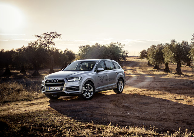 Audi Q7 e-tron 3.0 TDI quattro
Od początku czerwca klienci w Polsce mogą składać zamówienia na Audi Q7 e-tron 3.0 TDI quattro. Pierwsze egzemplarze zostaną dostarczone klientom na początku września 2016 roku.
Fot. Audi Audi Q7 e-tron 3.0 TDI quattro
Od początku czerwca klienci w Polsce mogą składać zamówienia na Audi Q7 e-tron 3.0 TDI quattro. Pierwsze egzemplarze zostaną dostarczone klientom na początku września 2016 roku.
Fot. Audi