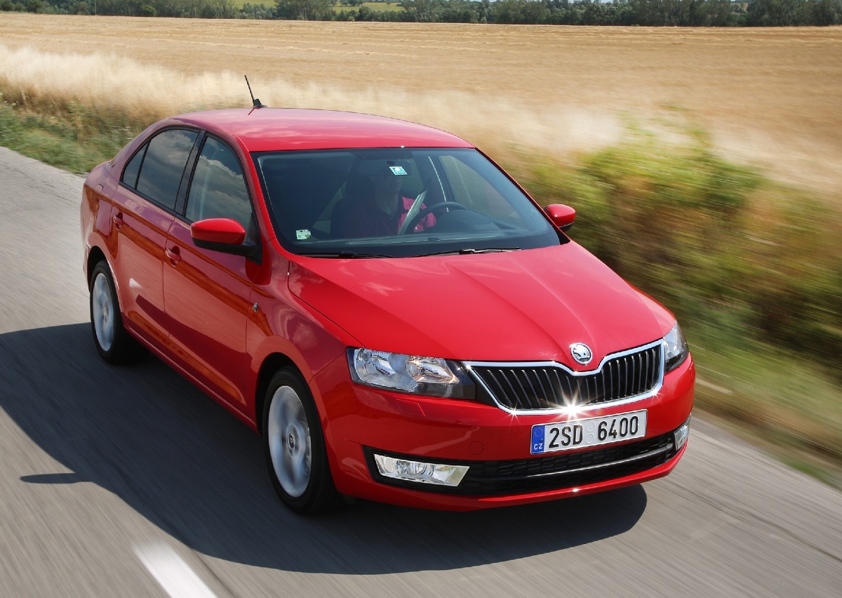 Skoda rapid код краски