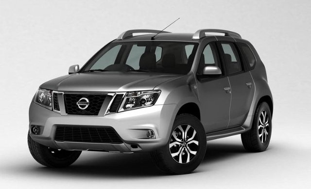 Nissan terrano объем багажника