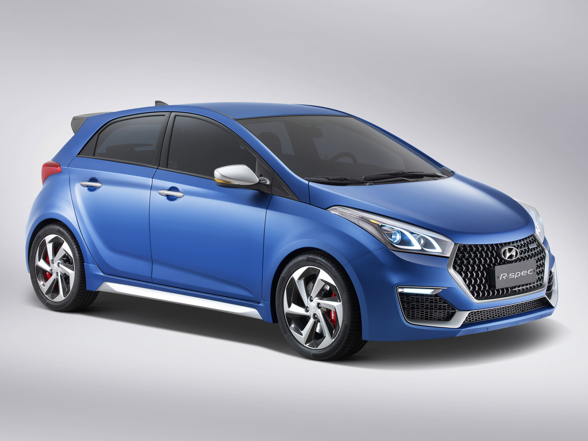 Hyundai HB20 R-Spec Concept / Fot. Hyundai Hyundai HB20 R-Spec Concept / Fot. Hyundai