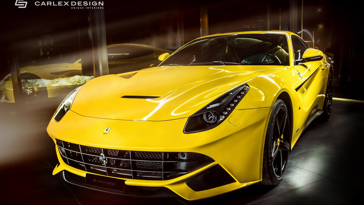 Ferrari F12berlinetta
Za napęd auta odpowiada wolnossący silnik V12 o pojemności 6,3 litra i mocy 730 KM.
Fot. Carlex Design Ferrari F12berlinetta
Za napęd auta odpowiada wolnossący silnik V12 o pojemności 6,3 litra i mocy 730 KM.
Fot. Carlex Design