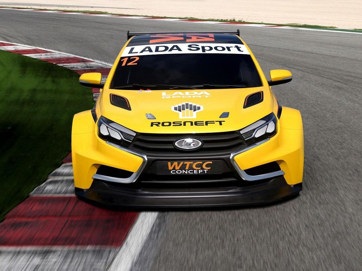 Łada Vesta WTCC Concept - Fot. Łada Łada Vesta WTCC Concept - Fot. Łada