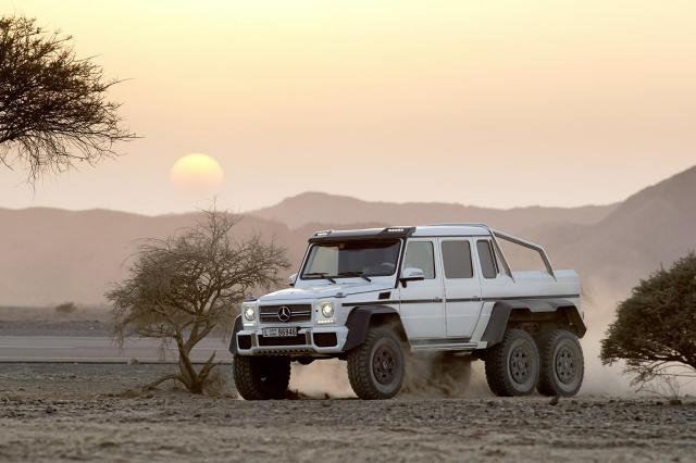 Mercedes G63 AMG 6x6 / Fot. Mercedes Mercedes G63 AMG 6x6 / Fot. Mercedes