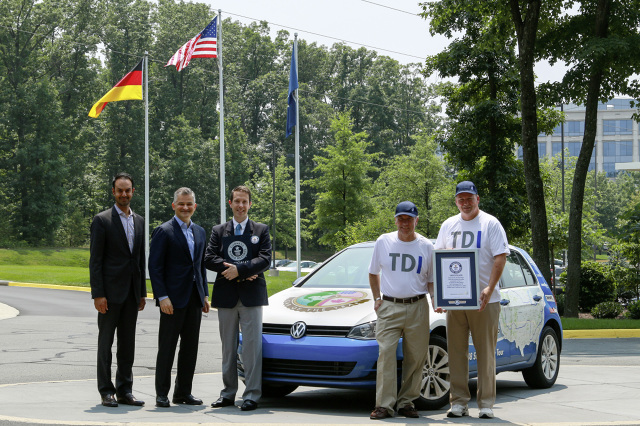 Volkswagen Golf TDI Clean Diesel. Auto pobiło rekord Guinnessa