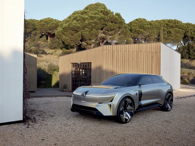 Renault Morphoz jest zapowiedzią naszych przyszłych modeli elektrycznych o wysokich osiągach. Fot. Renault
Renault Morphoz jest zapowiedzią naszych przyszłych modeli elektrycznych o wysokich osiągach. Fot. Renault