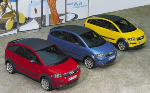 Fot. Audi: Niewłaściwy kolor zbrzydzi każde auto, ale ciekawa barwa może dodać pojazdowi nowego wyrazu.