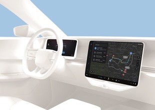 TomTom zaprezentował właśnie rozwiązanie nawigacyjne TomTom Navigation for Automotive oparte na chmurze. Nowa generacja nawigacji jest w pełni hybrydowa i działa zarówno w trybie online, jak i offline. Nawigację cechuje też zupełnie nowy interfejs użytkownika, który można wdrożyć w różnych markach i liniach samochodów, w dowolnym miejscu na świecie oraz skonfigurować zarówno dla silników spalinowych, jak i elektrycznych układów napędowych.<br>Fot. TomTom