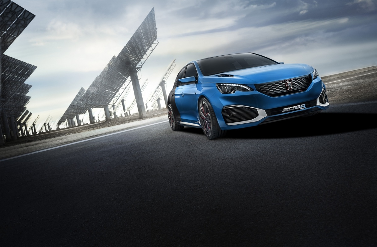 Dział Peugeot Sport opracował hybrydową odmianę Peugeota 308 R. Moc 500 KM pod maską pozwala przyspieszyć do 100 km/h w 4 s / Fot. Peugeot Dział Peugeot Sport opracował hybrydową odmianę Peugeota 308 R. Moc 500 KM pod maską pozwala przyspieszyć do 100 km/h w 4 s / Fot. Peugeot