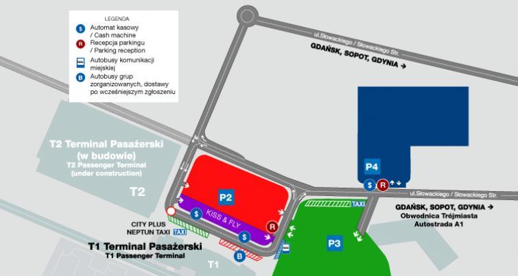 Od poniedziałku nowa organizacja ruchu na lotnisku w Gdańsku Od poniedziałku nowa organizacja ruchu na lotnisku w Gdańsku