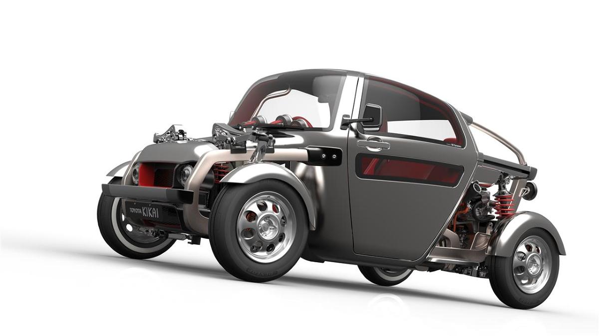 Toyota KIKAI
Toyota KIKAI to samochód koncepcyjny w każdym calu. Mechanizmy, które zwykle ukryte są pod karoserią auta, są widoczne, a odsłonięte elementy zostały dopracowane w każdym szczególe.
Fot. Toyota Toyota KIKAI
Toyota KIKAI to samochód koncepcyjny w każdym calu. Mechanizmy, które zwykle ukryte są pod karoserią auta, są widoczne, a odsłonięte elementy zostały dopracowane w każdym szczególe.
Fot. Toyota