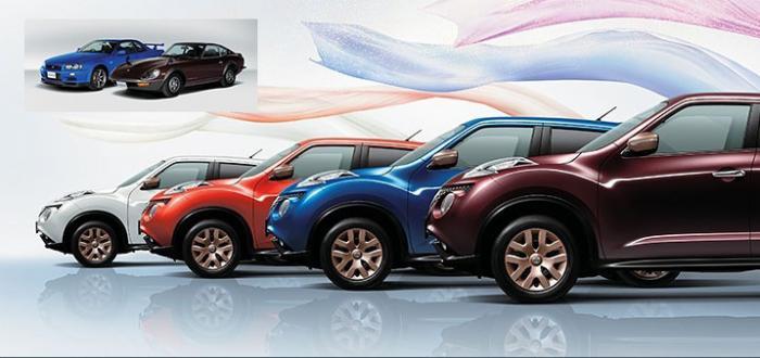 Nissan Juke 80th Special Colour / Fot. Nissan Nissan Juke 80th Special Colour / Fot. Nissan