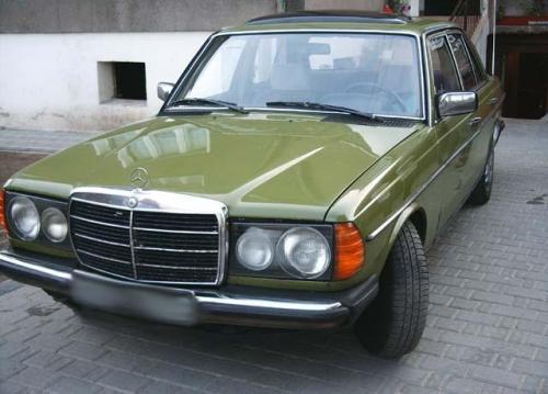 Mercedesem model 123 przerobionym na taksówkę Gregorios Sachinides przejechał 4,6 mln km