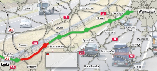 Autostrada A2 przejezdna przed Euro 2012