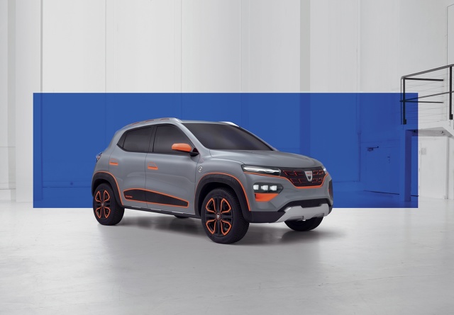 Wersja seryjna Dacii Spring będzie mieć zasięg około 200 km zgodnie z WLTP. Auto ma się pojawić na rynku w 2021 roku. Fot. Dacia Wersja seryjna Dacii Spring będzie mieć zasięg około 200 km zgodnie z WLTP. Auto ma się pojawić na rynku w 2021 roku. Fot. Dacia