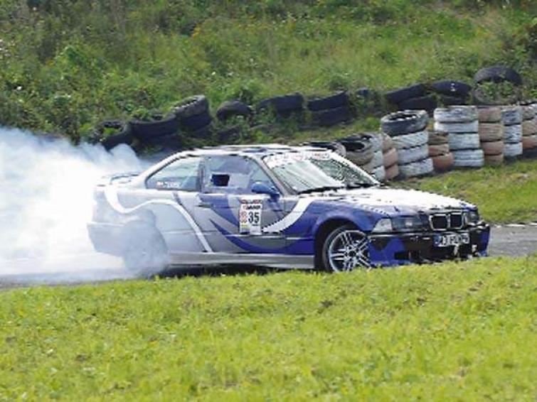Drift na koszalińskim torze Drift na koszalińskim torze