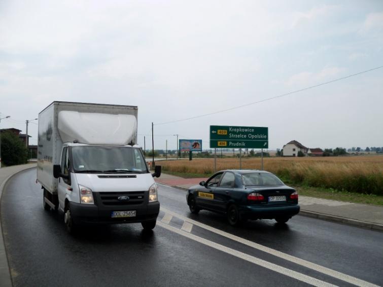 Droga wojewódzka 414 z Opola do Prudnika po remoncie Droga wojewódzka 414 z Opola do Prudnika po remoncie