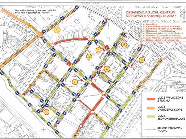 W centrum jeździmy inaczej. W dzień wolniej, do 30 km/h W centrum jeździmy inaczej. W dzień wolniej, do 30 km/h