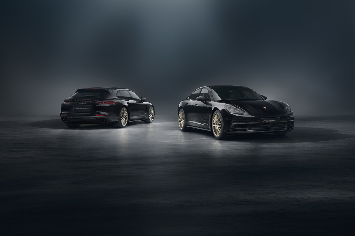 Porsche Panamera 10 Years Edition
Ceny urodzinowej edycji Porsche Panamera 4 E-Hybrid startują od 580 tys. zł, a odmiany Sport Turismo – od 593 tys. zł. 2,9-litrowy motor biturbo i mocny, 136 konny silnik elektryczny dostarczają tu łącznie 340 kW (462 KM).
Fot. Porsche Porsche Panamera 10 Years Edition
Ceny urodzinowej edycji Porsche Panamera 4 E-Hybrid startują od 580 tys. zł, a odmiany Sport Turismo – od 593 tys. zł. 2,9-litrowy motor biturbo i mocny, 136 konny silnik elektryczny dostarczają tu łącznie 340 kW (462 KM).
Fot. Porsche