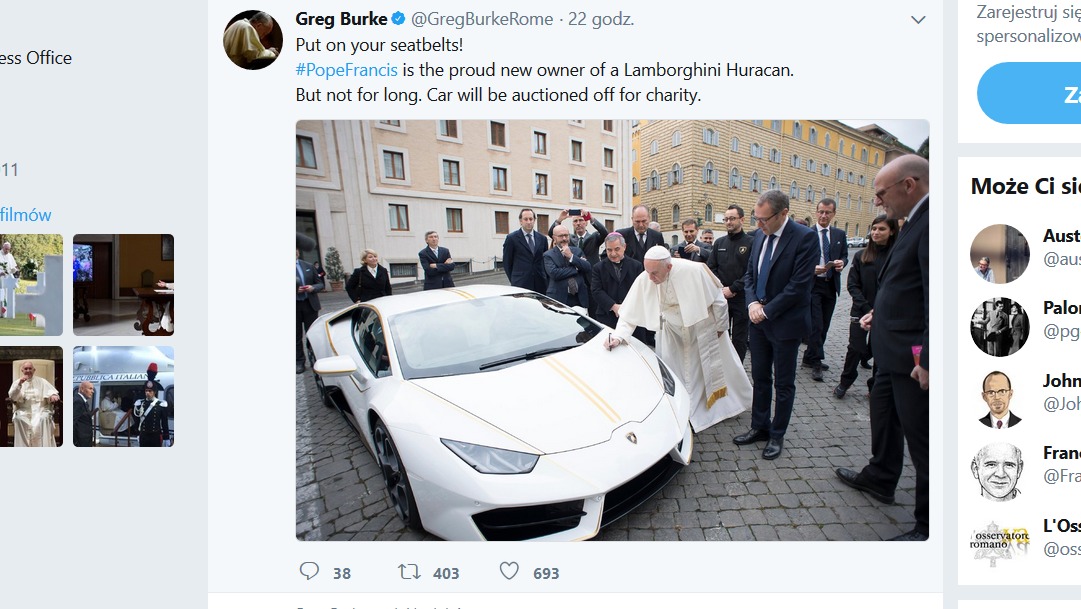 Fot. Twitter Greg Burke Fot. Twitter Greg Burke
